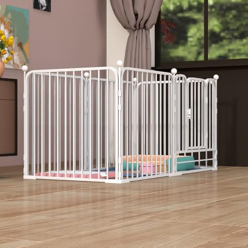 White Heavy Duty Dog Playpen A214