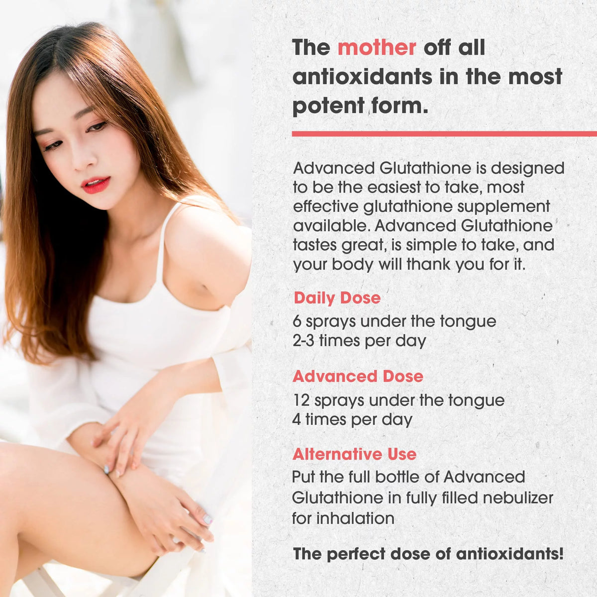Glutathione Spray Supplement with Ashwagandha S9129