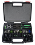 Interchangeable Ratcheting Crimping Tool & Accessory Set (220 Piece) J7723