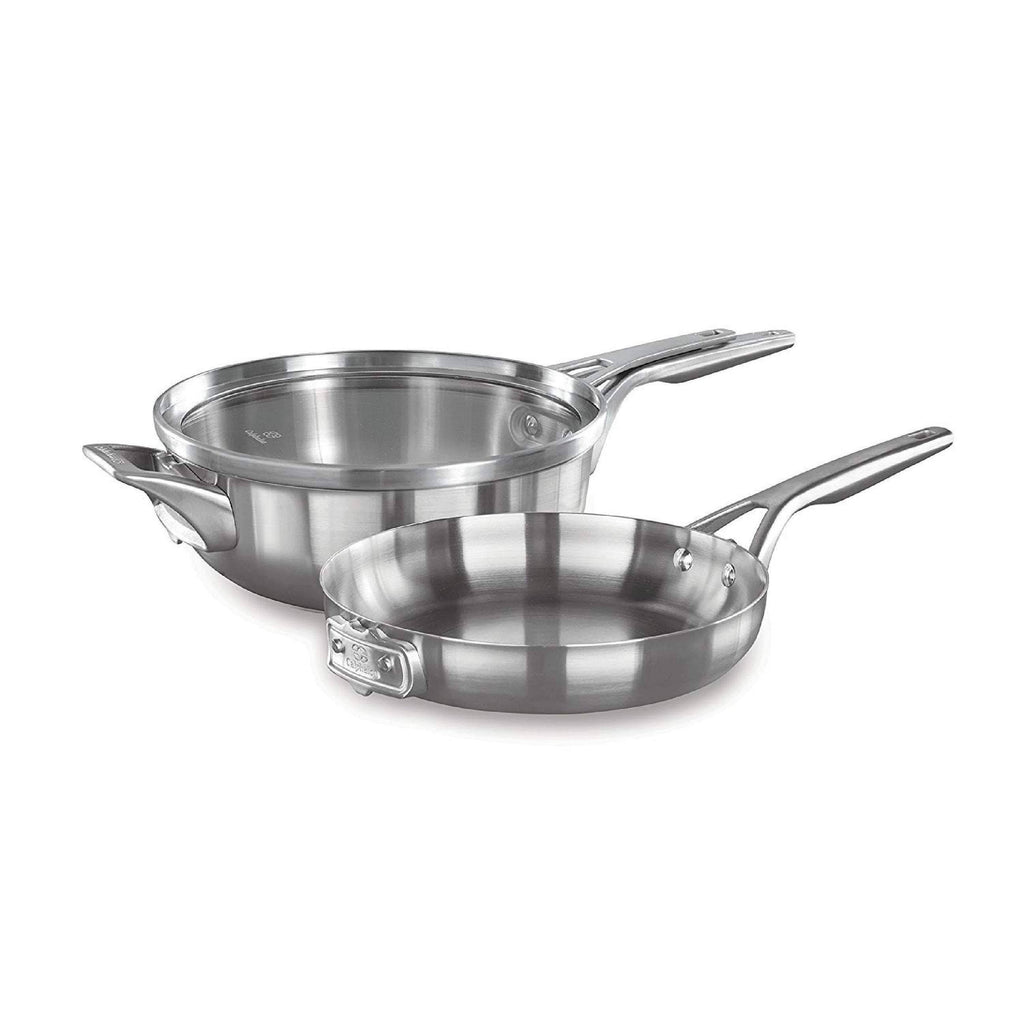 Stainless Steel 3 Piece Stack Cookware Set V9056