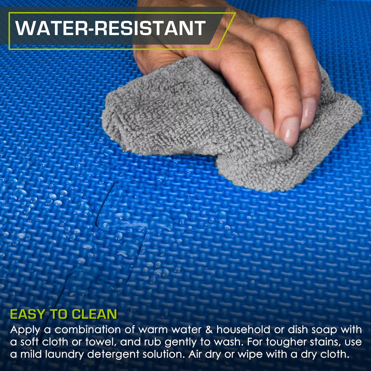 Extra Thick EVA Foam Exercise Mat D4186