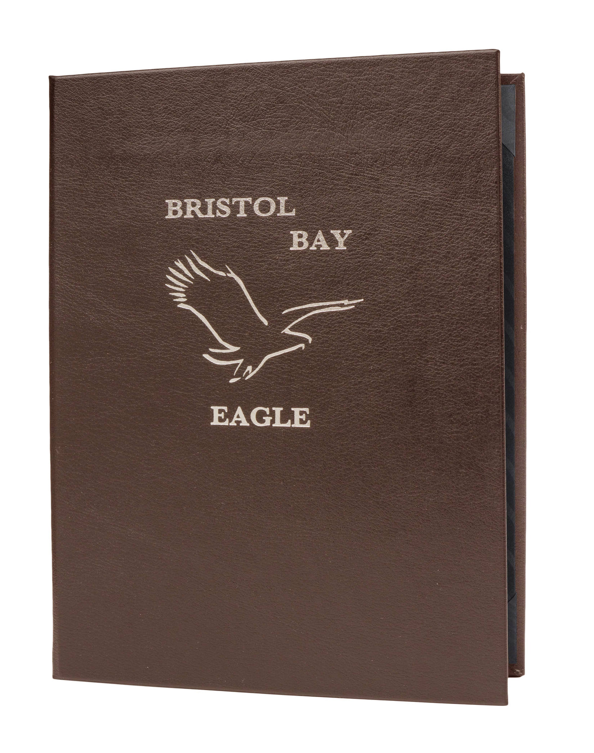 Bonded Leather Casebound Menu, 5½ x 8½, Mahogany Y488057