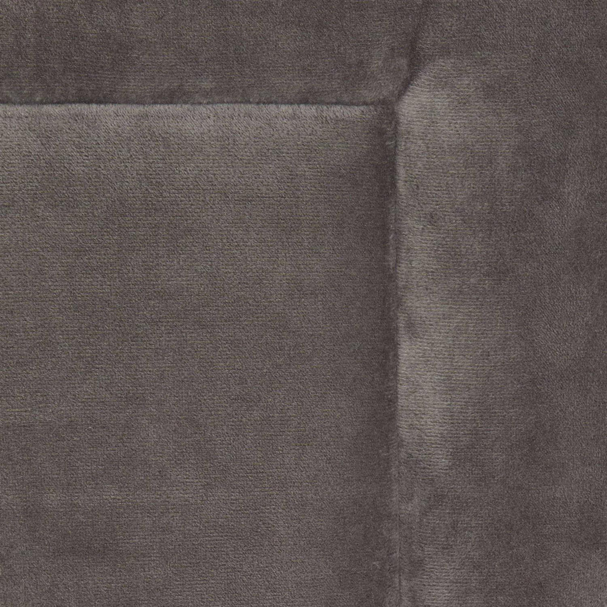 Dark Grey Velvet Dog Crate Mat and Pet Bed H9908