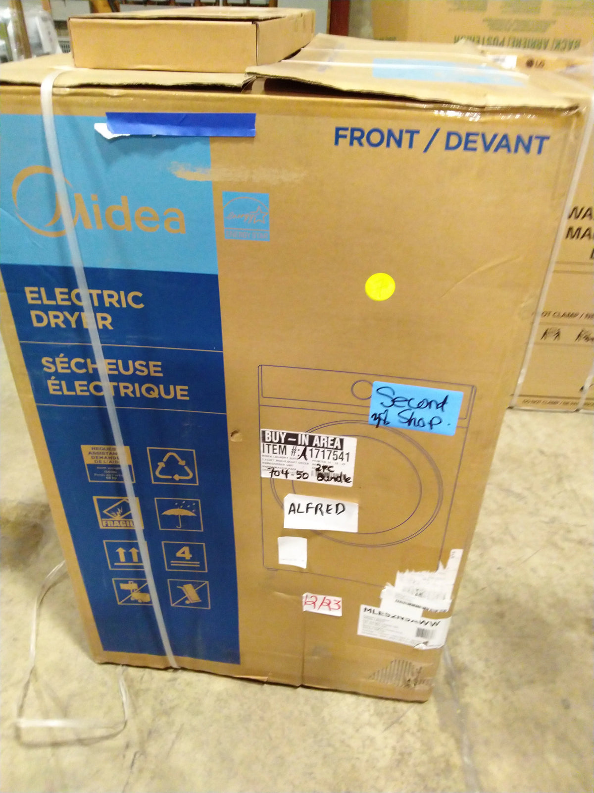 5.2 cu ft Front Washer and 8.0 cu ft Electric Dryer W350800