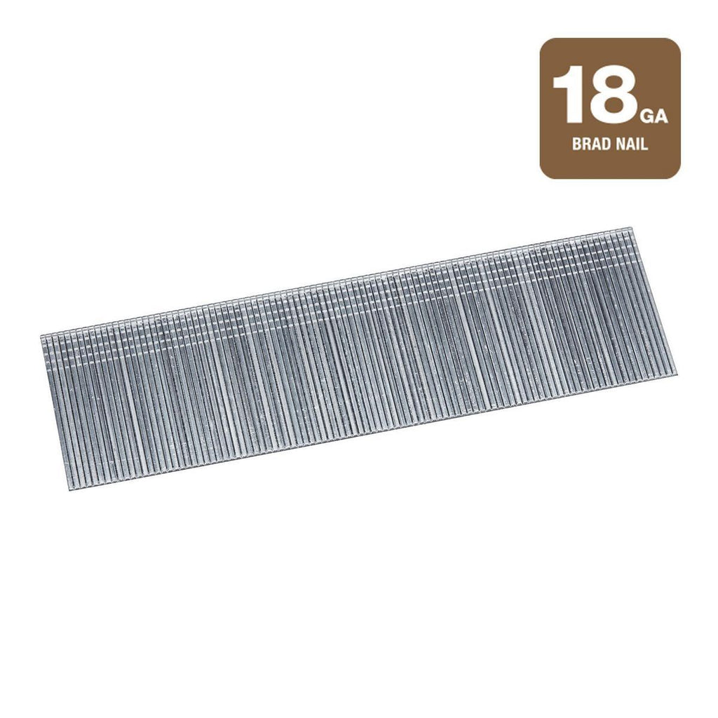 1-1/2 in. 18 GA Galvanized Brad Nails, 5000-Piece Y4958
