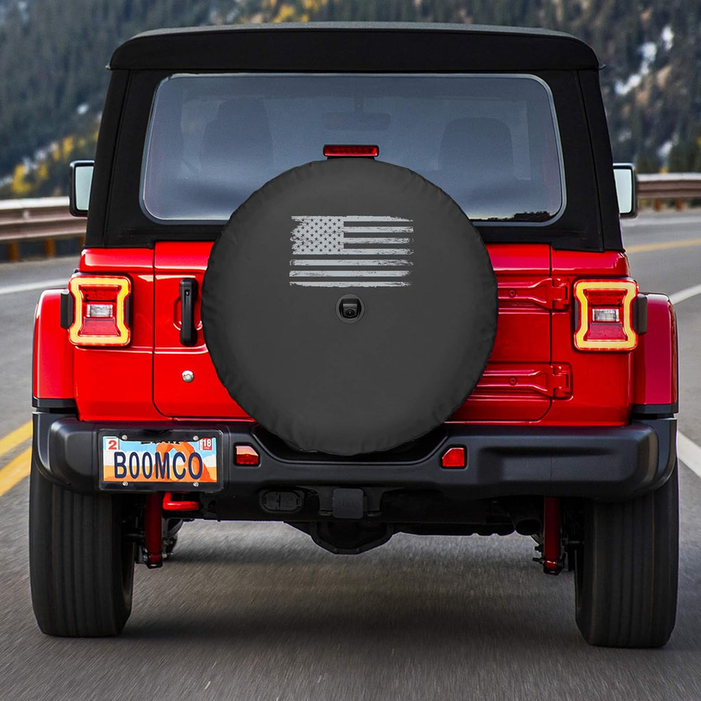 Soft JL Tire Cover with Back-up Camera N7617