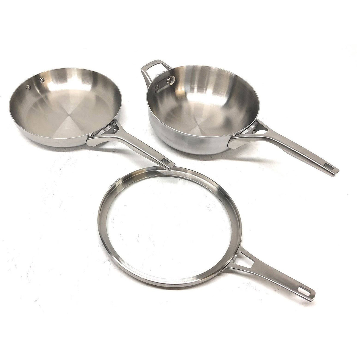 Stainless Steel 3 Piece Stack Cookware Set V9056