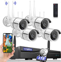 8 Channel 1080P Wireless Security Camera System with 1TB Hard Drive W992