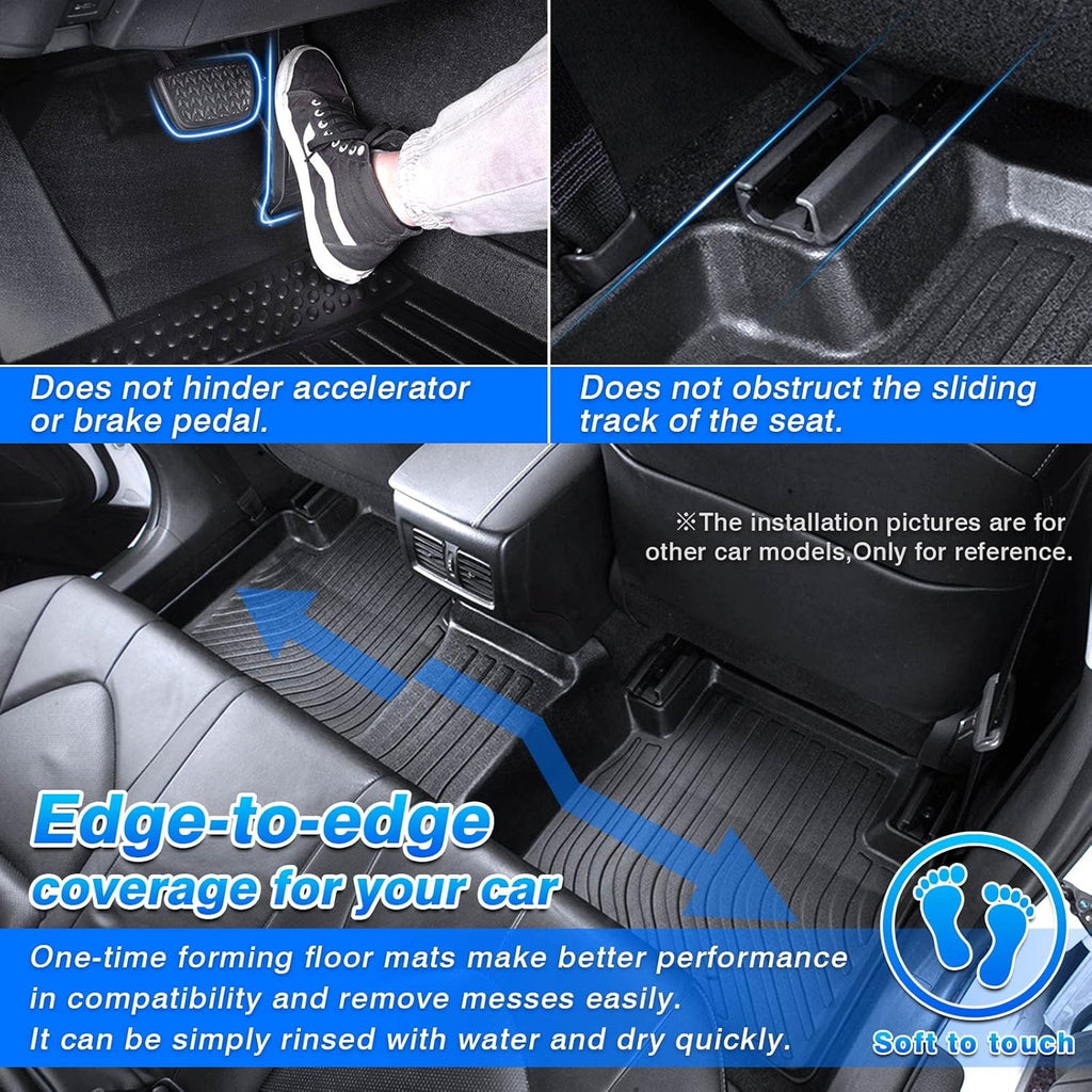 Custom Fit TPO Floor Liners 1st and 2nd Row R8127