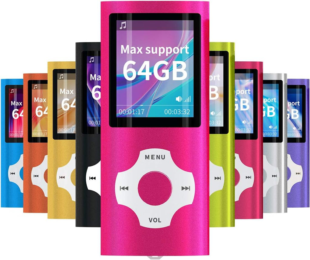 Black Slim 1.8 LCD Mp3 Mp4 Media Player X697