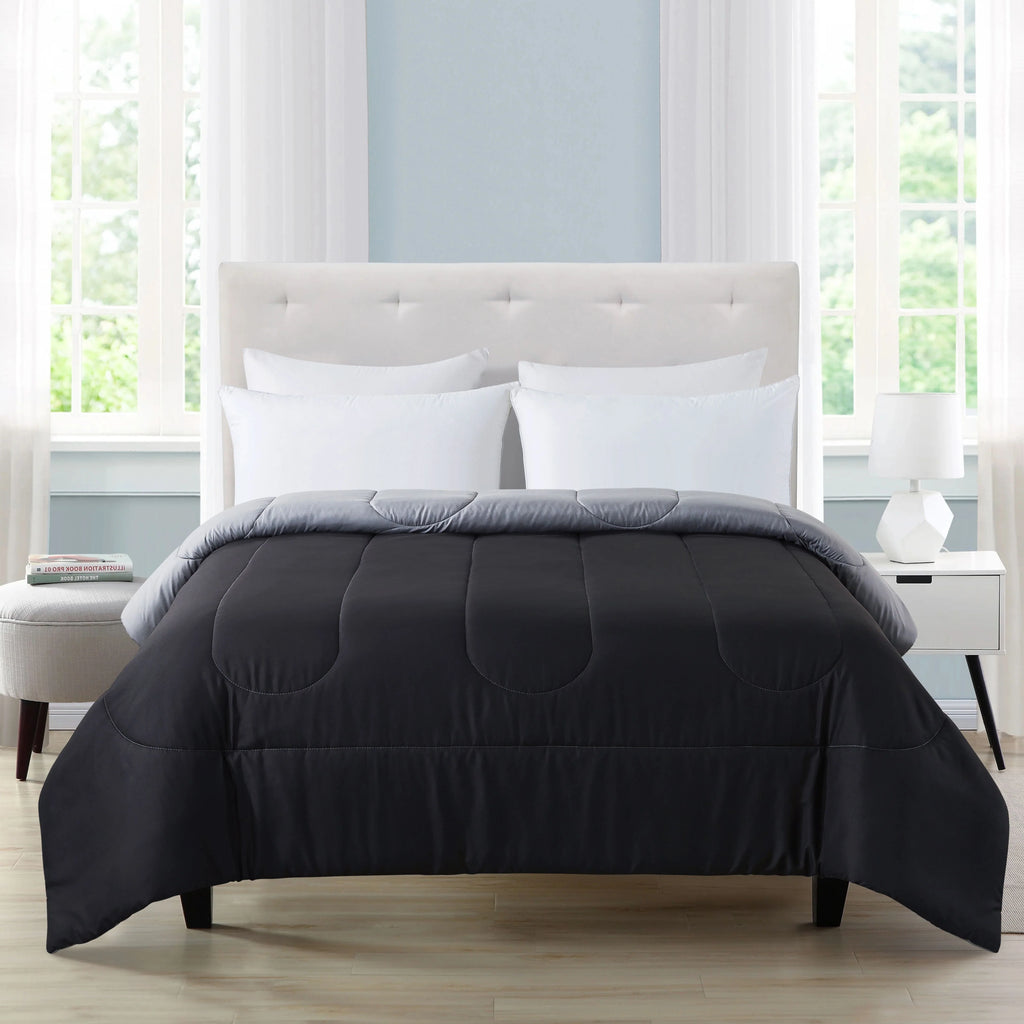 Navy Microfiber Comforter Twin/Twin XL T58779