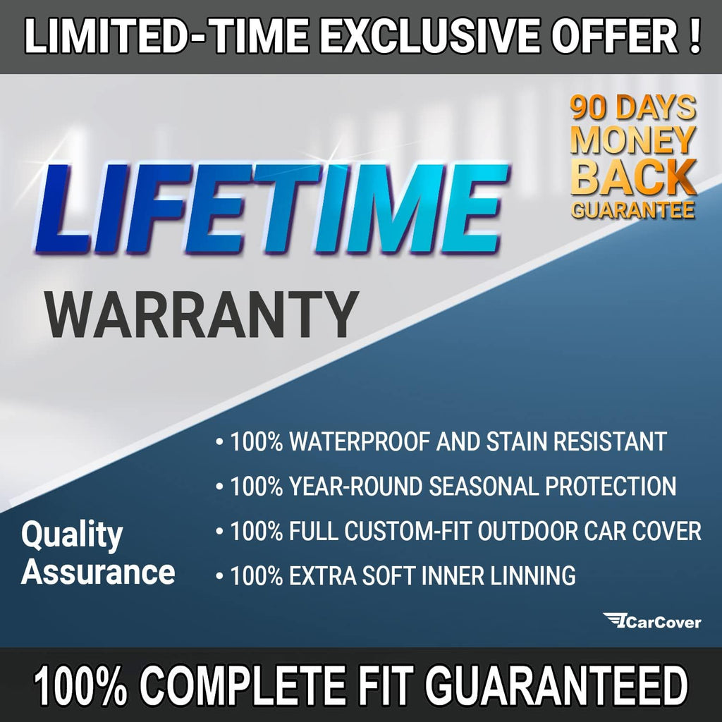 Waterproof Full Car Cover with Straps B57646