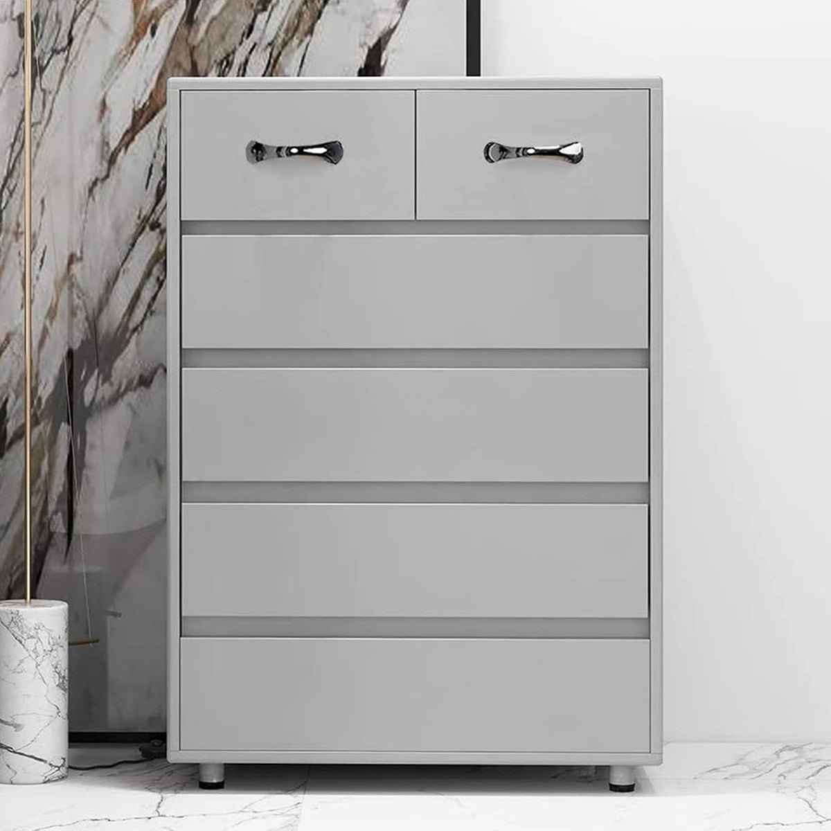 6 Drawer Grey Dresser S5810