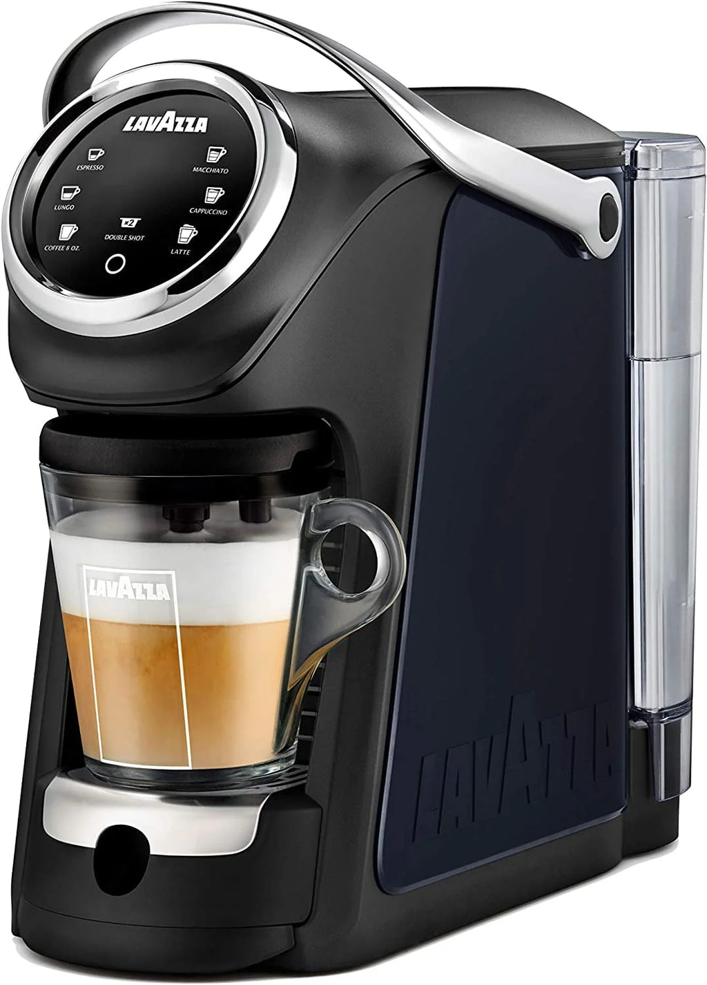 Single Serve Espresso & Coffee Brewer Machine with Milk Frother C871636