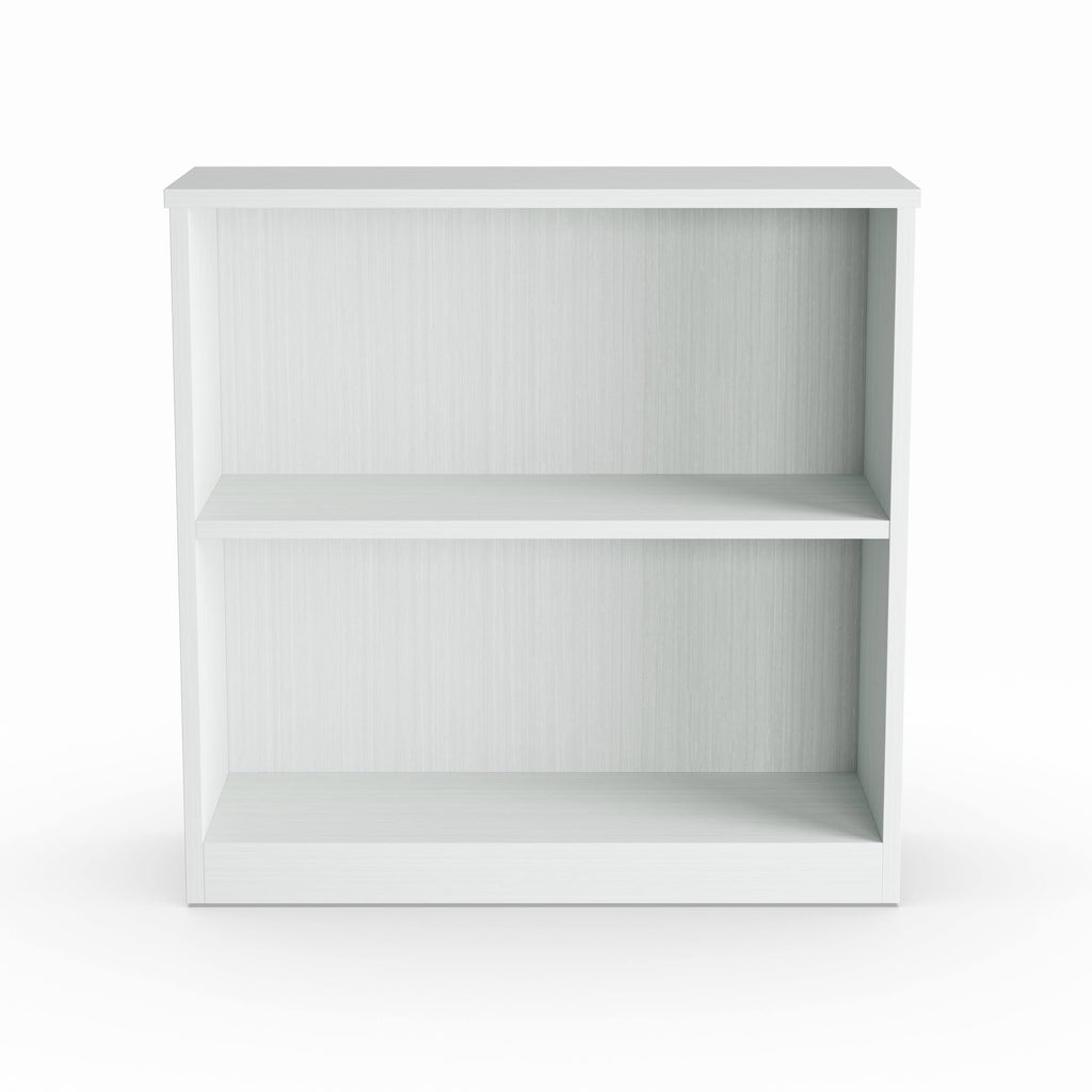 White 2-Shelf Desk Bookcase K329153