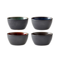 4 Pcs Black Bowl K9735