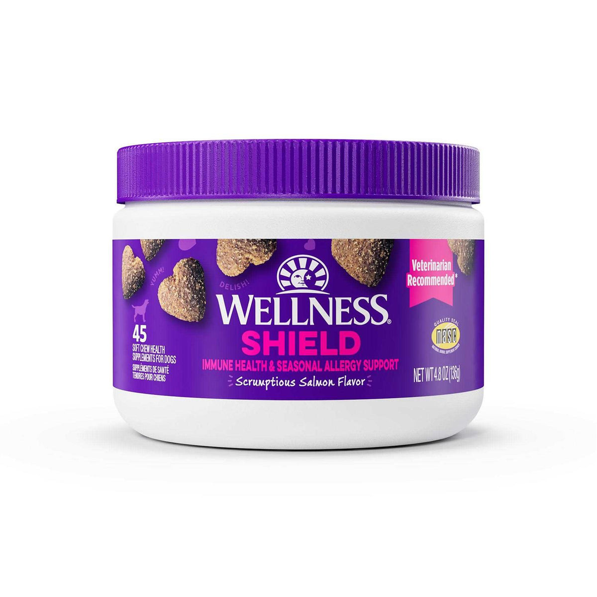 Salmon Flavored Soft Chew Immune & Allergy Supplements for Dogs H384