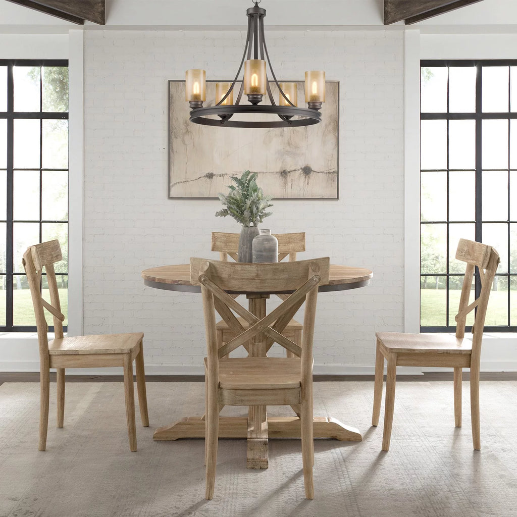 Round Standard Height 5PC Dining Set S344137