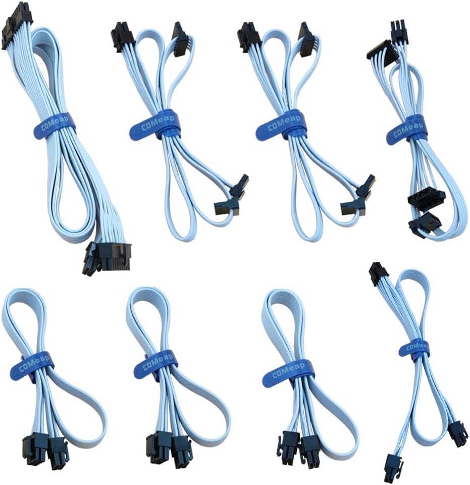 Modular PSU Cable Kit White Pack of 2 Q41163