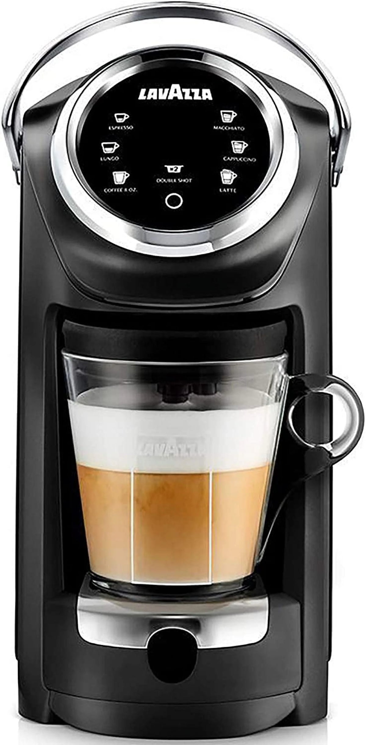 Single Serve Espresso & Coffee Brewer Machine with Milk Frother C871636