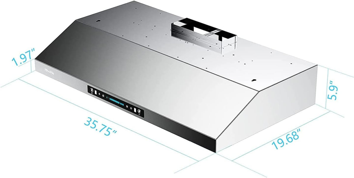 36 Inch Stainless Steel Under Cabinet Range Hood P567