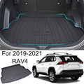Cargo Liner Rear Cargo Tray Trunk Floor Mat Protector Pack of 2 V542933