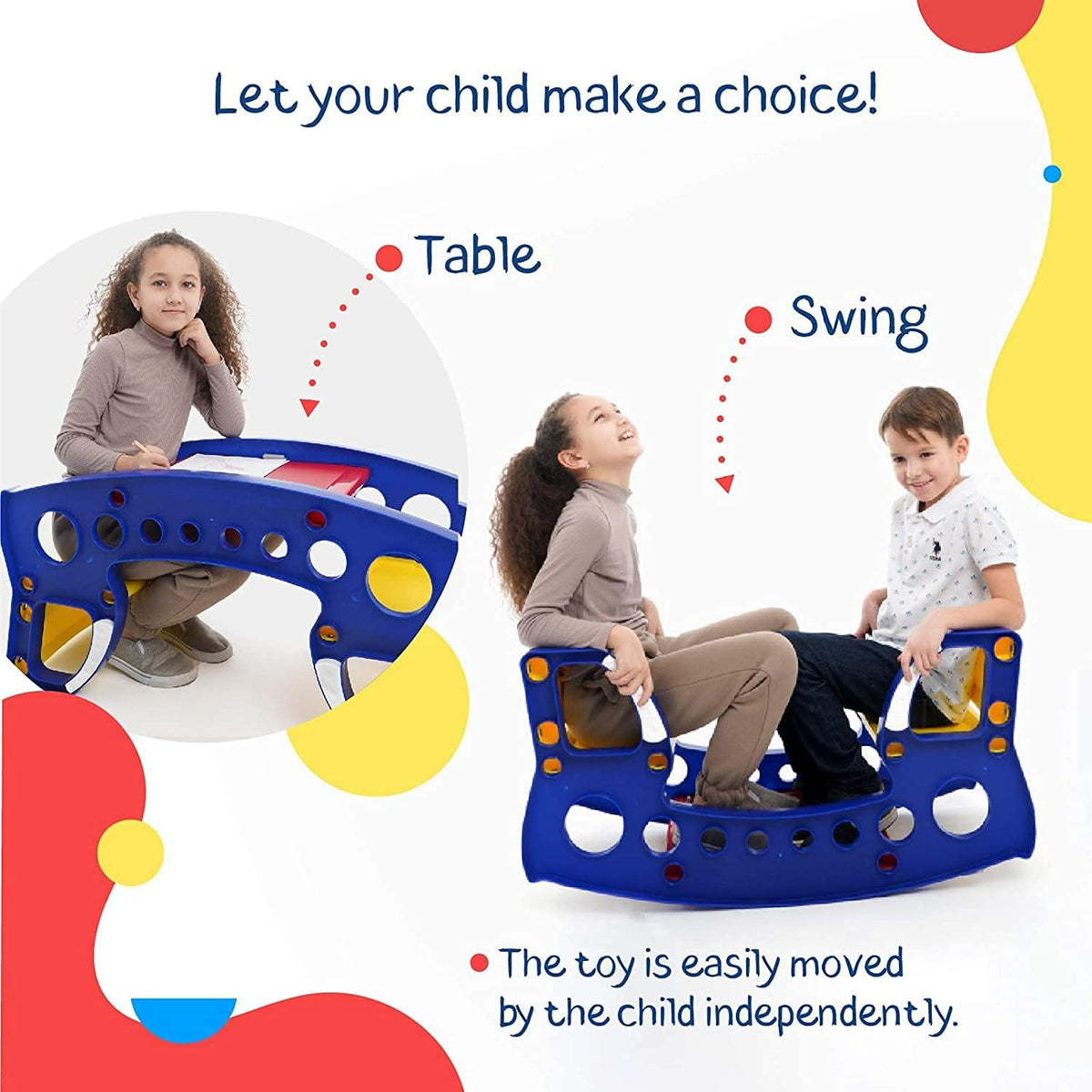 Baby Rocker Swing, Toddler Table and Chairs, Outdoor Chair G7610