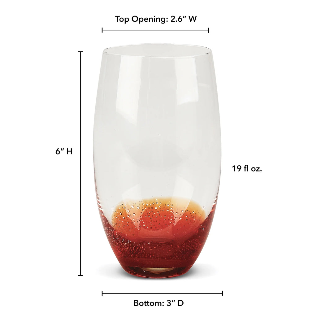 Bali Highball Drinking Glasses Set of 6 B452160