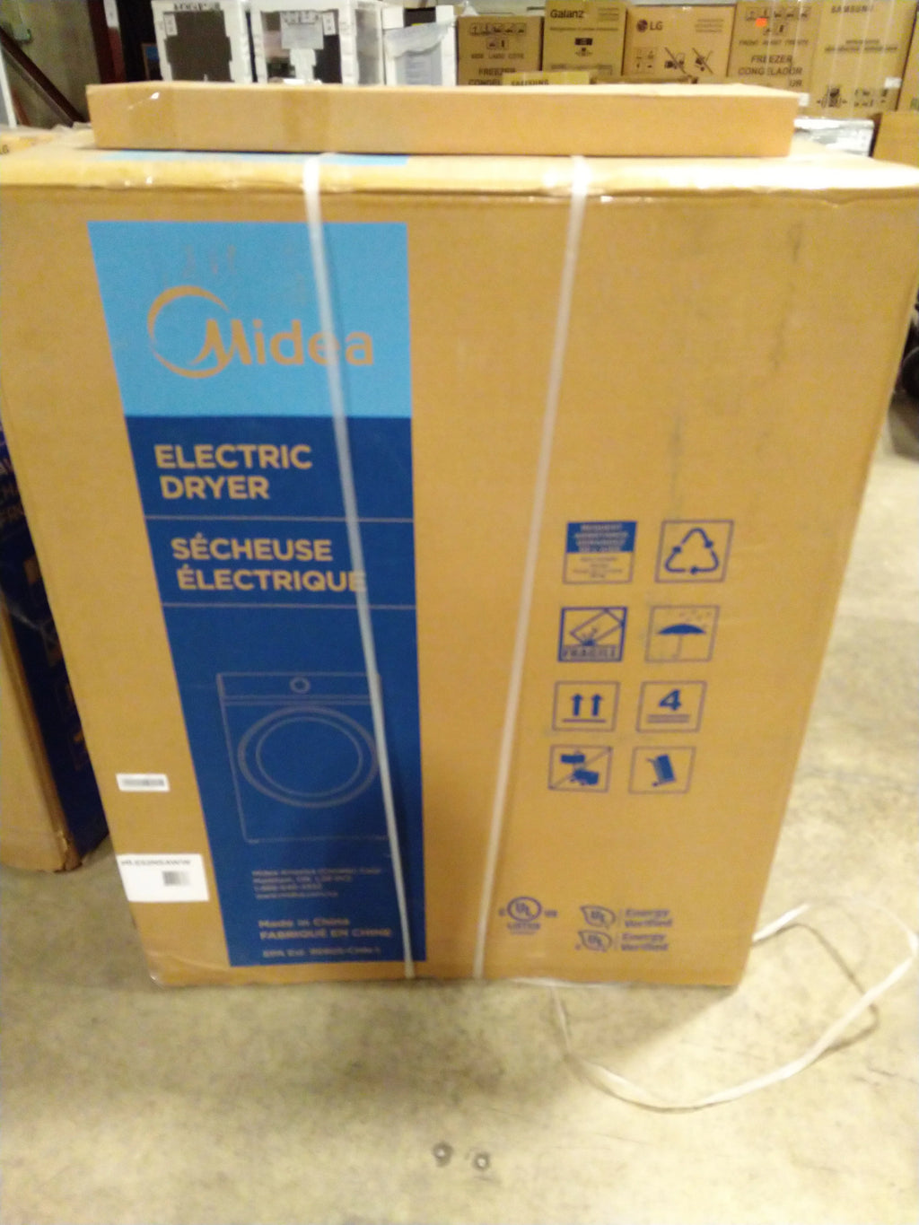 5.2 cu ft Front Washer and 8.0 cu ft Electric Dryer W350800