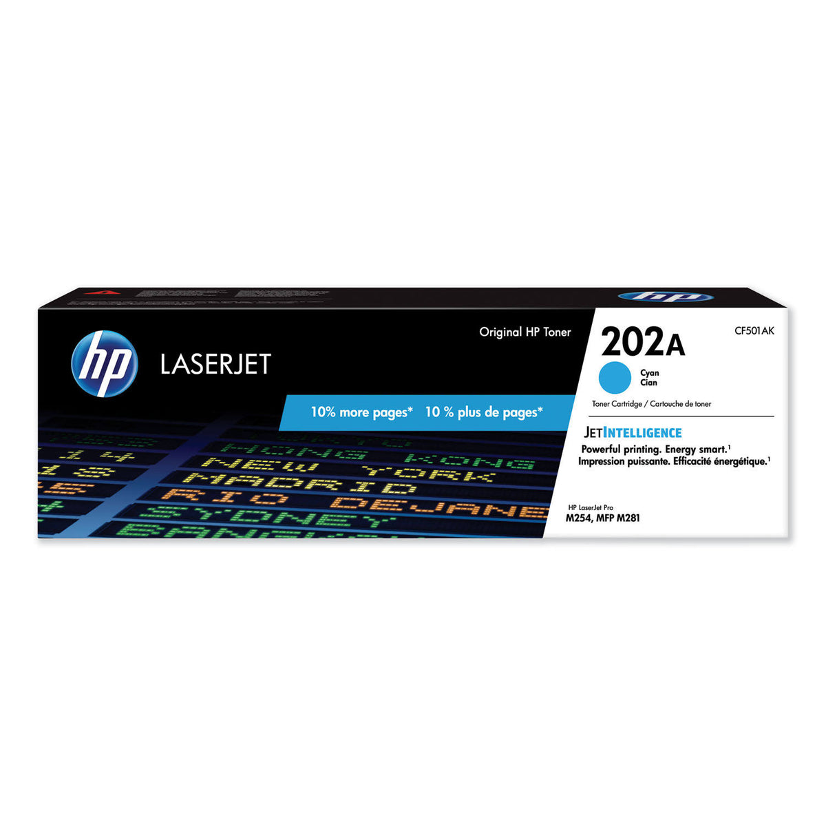 Cyan LaserJet Toner Cartridge A7800