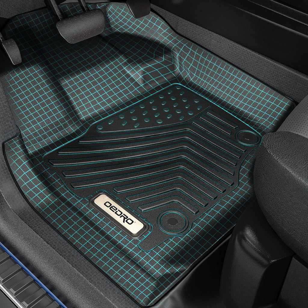 Custom Fit All Weather Front & 2nd Seat Floor Liners V609