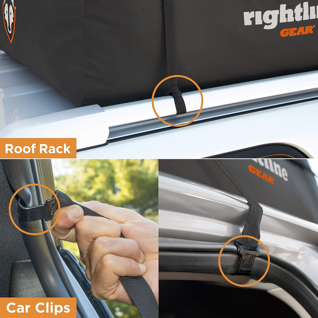 Car Top Carrier, 10 cu ft, Weatherproof A25331