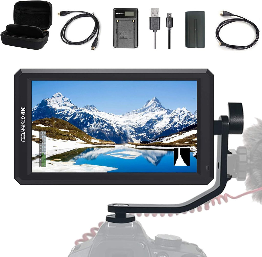 5.7Inch FHD IPS On Camera 4K HDMI Monitor with Swivel Arm I404801