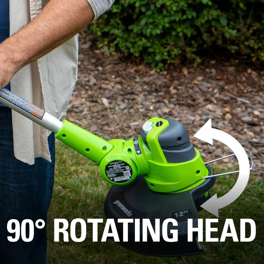 24V Cordless String Trimmer/Edger with 2.0 Ah Battery & Charger O167626