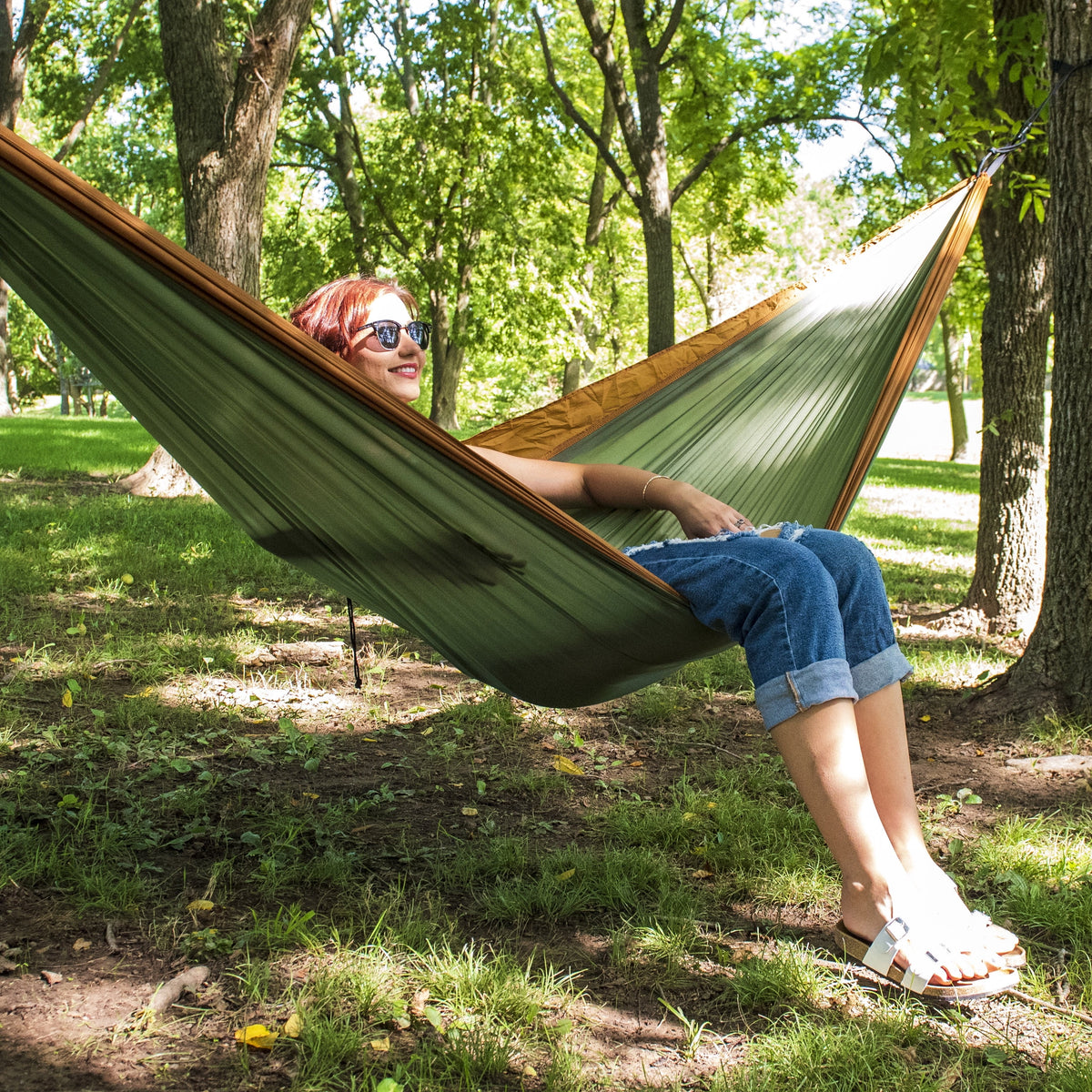 Nylon Portable Camping Hammock Y617077