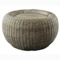 Brown Rattan Coffee Table D574