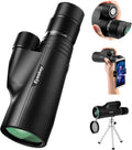 10-30X50 HD BAK4 Prism Monocular Telescope with Smartphone Adapter & Tripod C36776