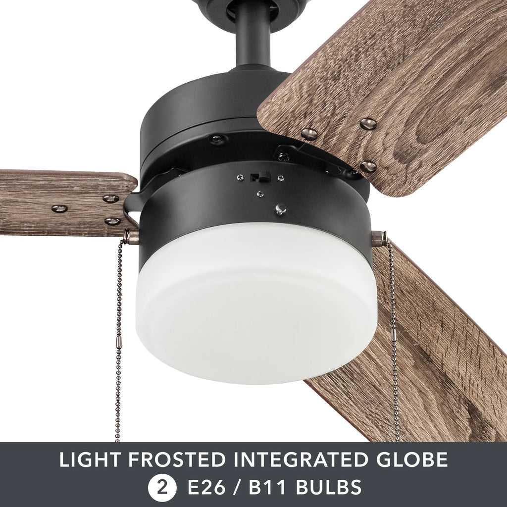 Bronze Indoor Ceiling Fan with Light Q287347