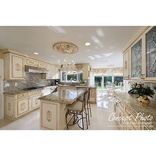 Hand-Painted Ceiling Medallion R40758