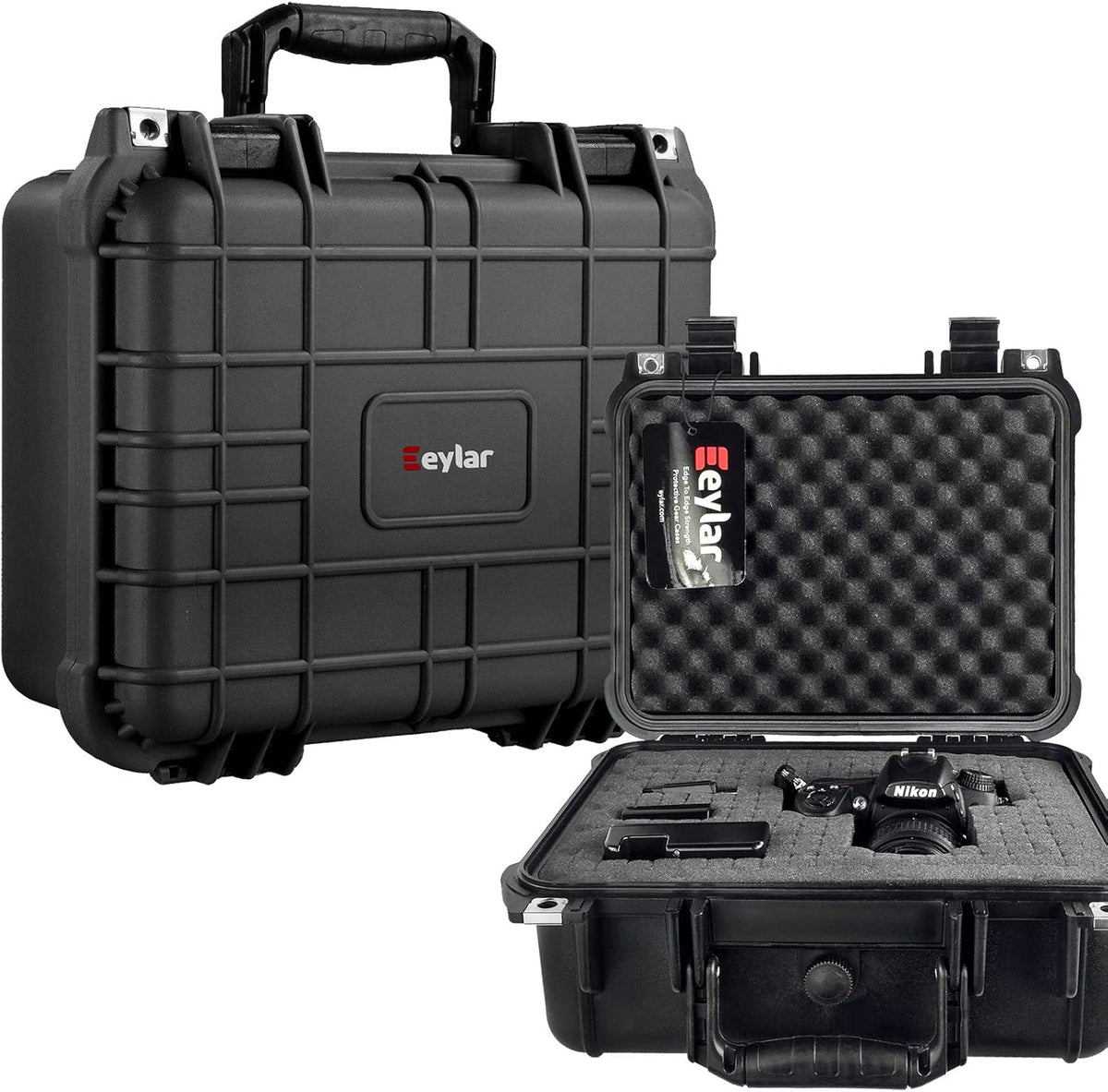 Black Water & Shock Proof Hard Camera Case Y67807