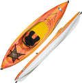 Fade Red Yellow Kayak N18981