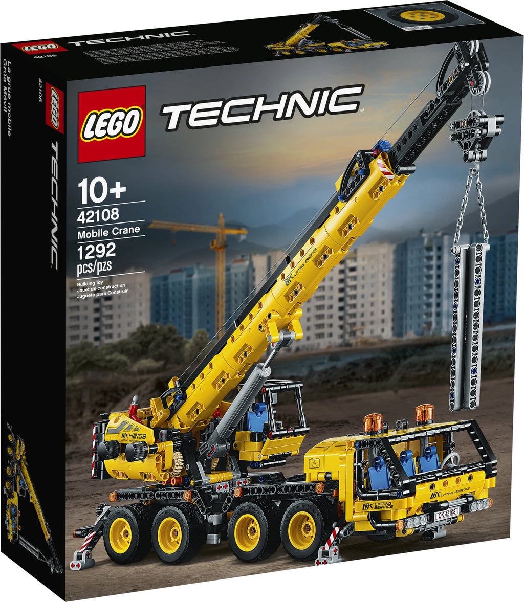 Technic Mobile Crane Construction Toy Building Kit 1,292 pieces X507151