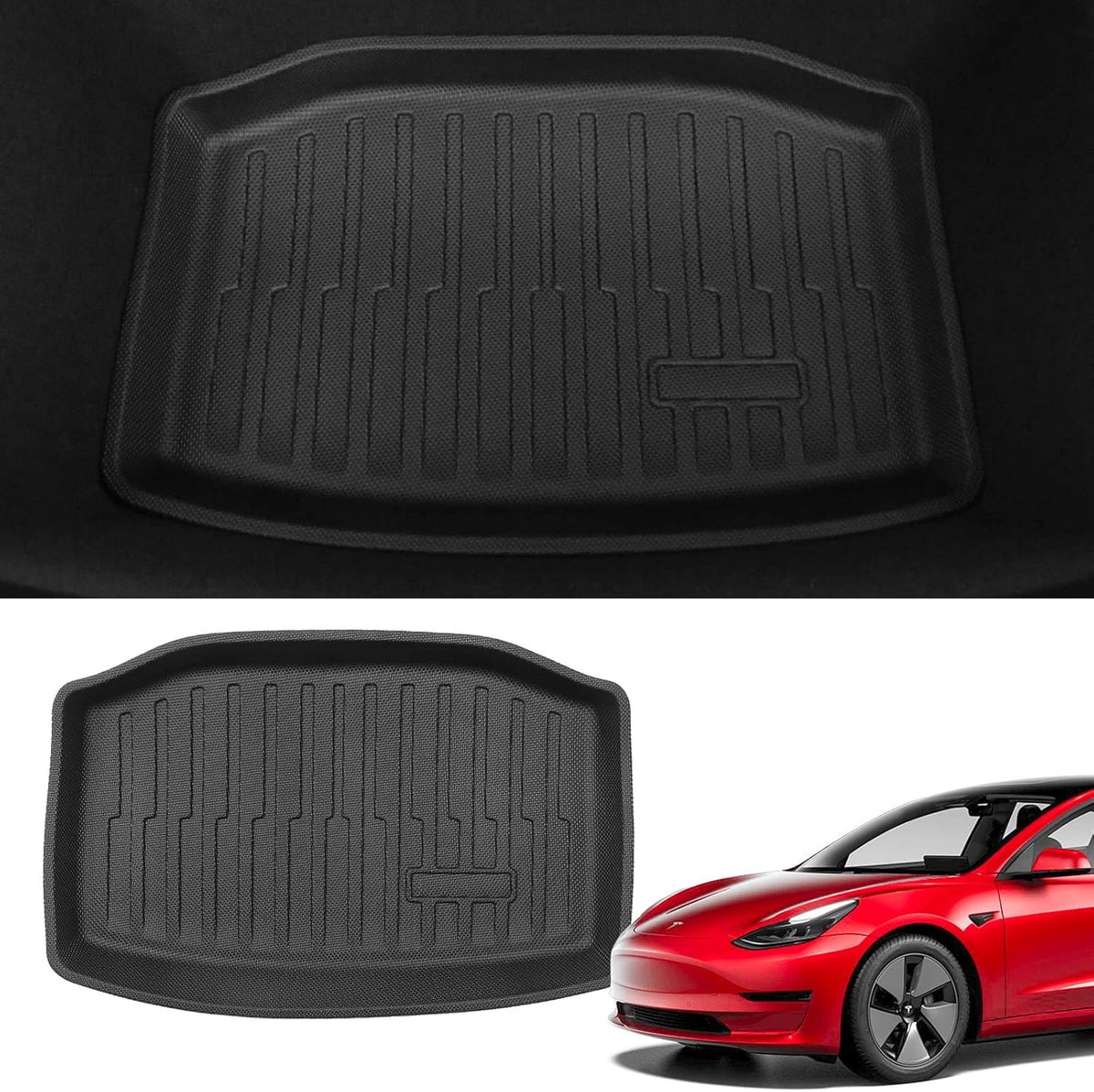 TPE Floor Mat Trunk Liner Cargo Mat Set of 6 X286
