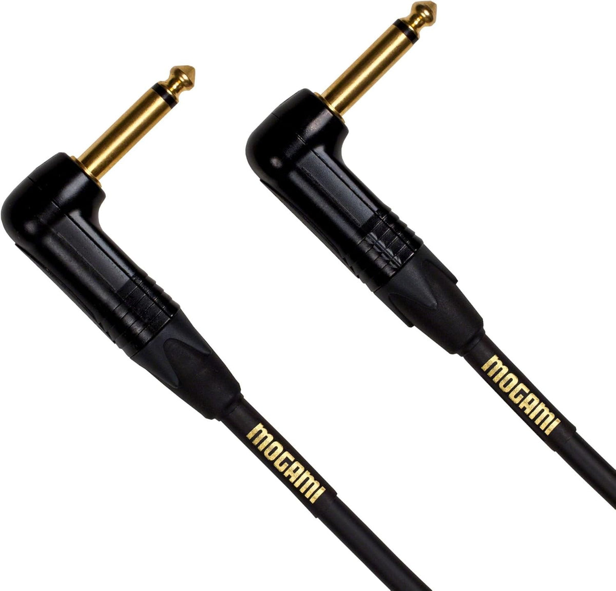 1/4 TS Male Right Angle Instrument Cable, 6 Foot U632099