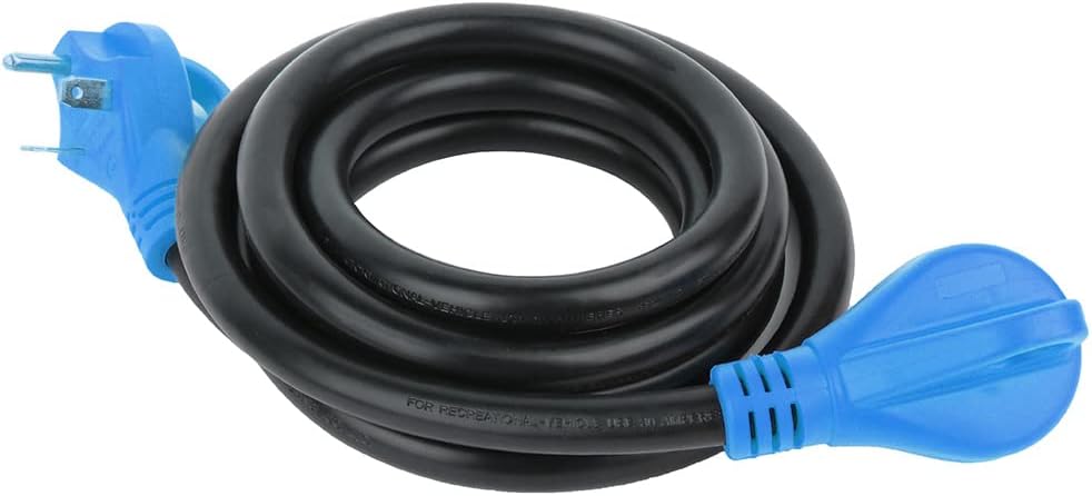 30 Amp RV Extension Cord 10 Feet 10AWG B727