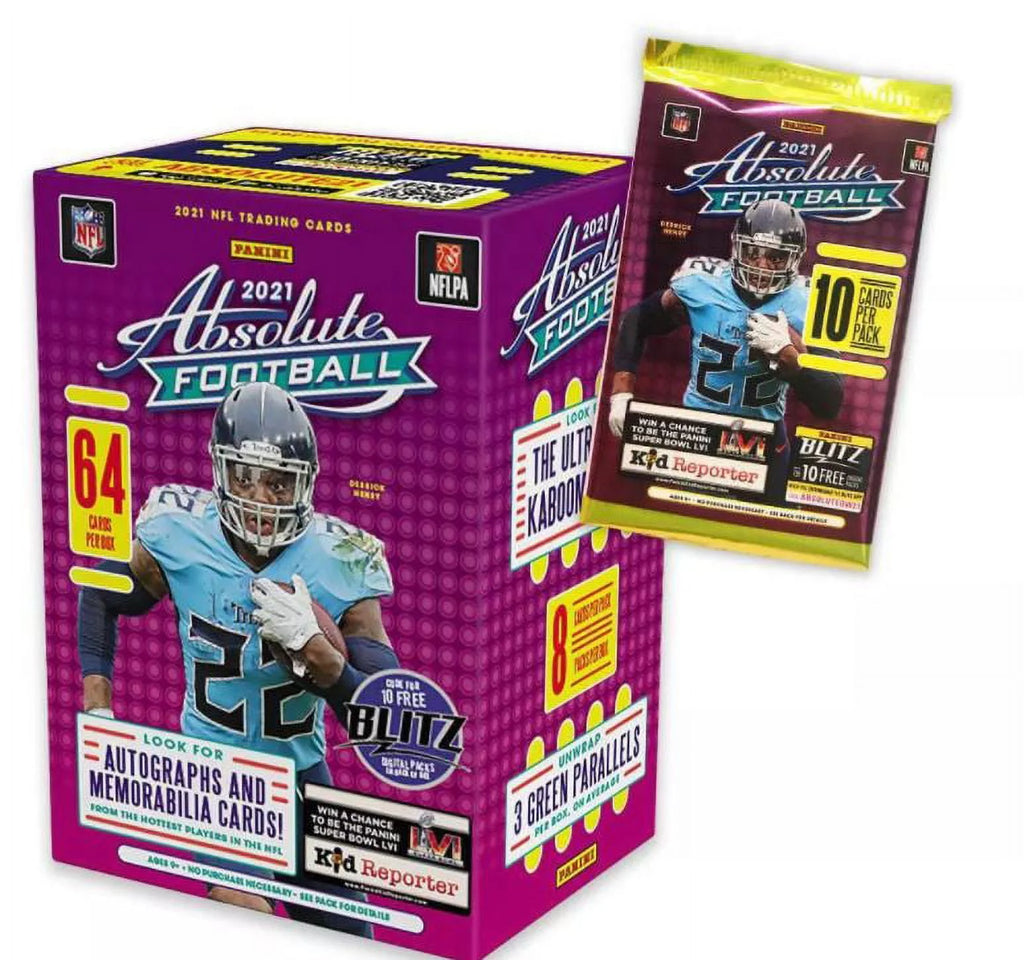 NFL Absolute Football Trading Card Blaster Box Y3102