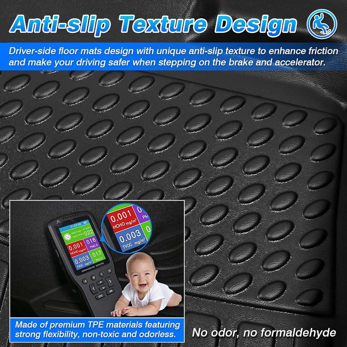 Custom Fit TPO Floor Liners 1st and 2nd Row R8127