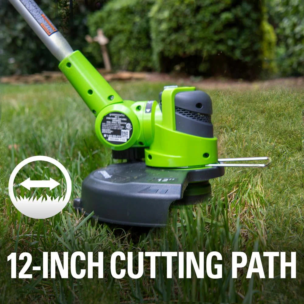 24V Cordless String Trimmer/Edger with 2.0 Ah Battery & Charger O167626