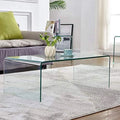 Glass End Table 20" x 20 x 19 S9543