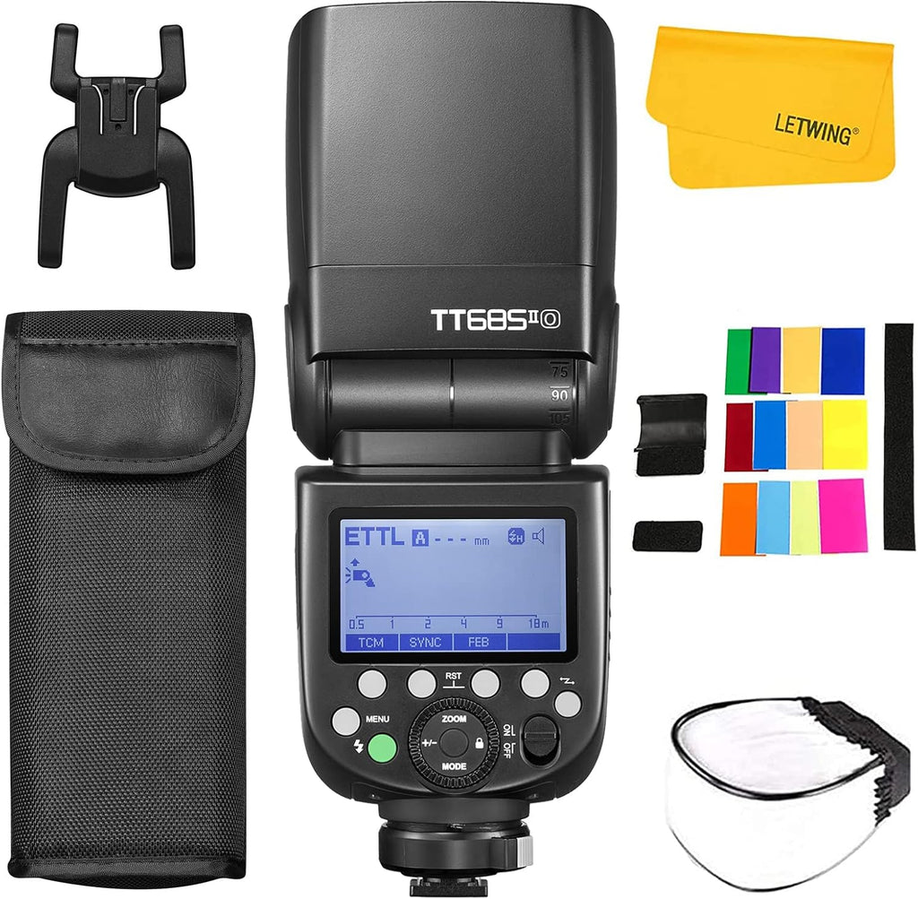 TTL Flash GN60 2.4G Wireless Camera Flash Speedlite R1876